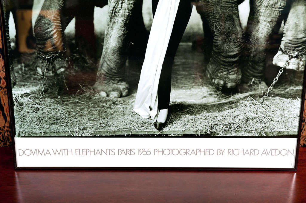 American Framed poster of iconic photo 