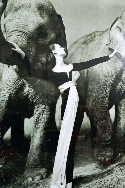 Mid-20th Century Framed poster of iconic photo 