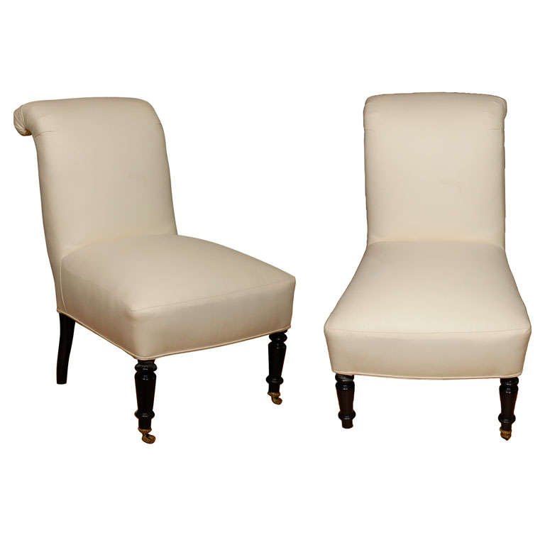 Pair of Slipper Chairs