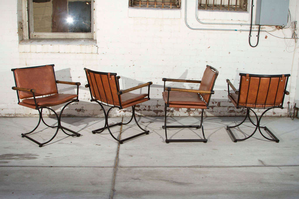 Iron Cleo Baldon Dining Table and Chairs