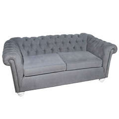 Tufted Chesterfield Loveseat