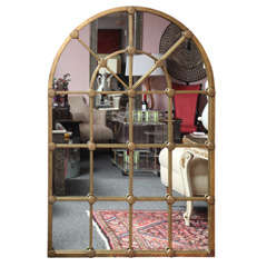 Fantastic "Fer Forge"palladian Style Mirror-window