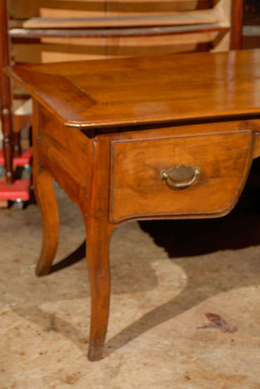 19th Century Provincial French Fruitwood Desk 1