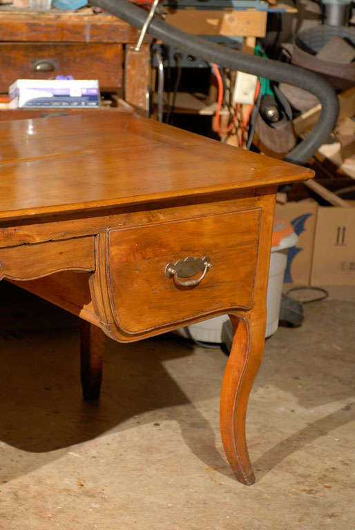 19th Century Provincial French Fruitwood Desk 2