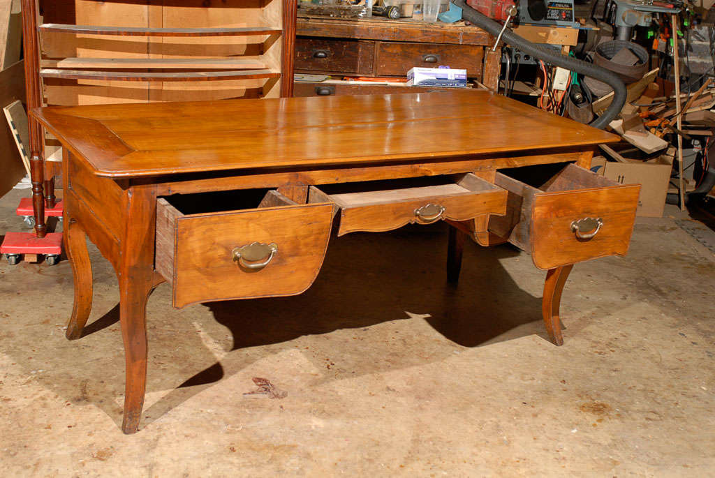 19th Century Provincial French Fruitwood Desk 3
