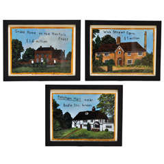 Set of 3 paintings by Tim Crowder