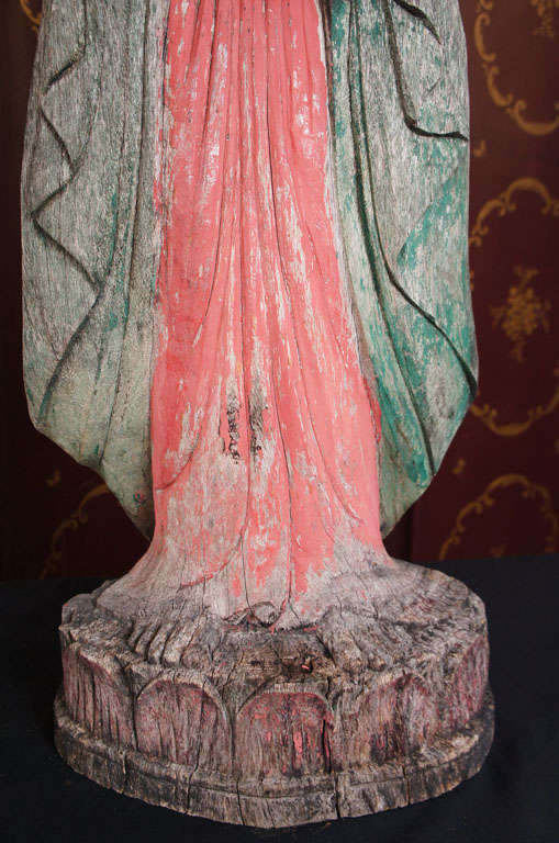 Carved and Painted Buddha 4