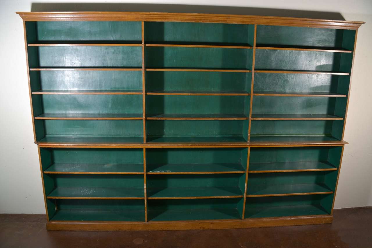 Antique English Library Bookcase In Good Condition In Dallas, TX