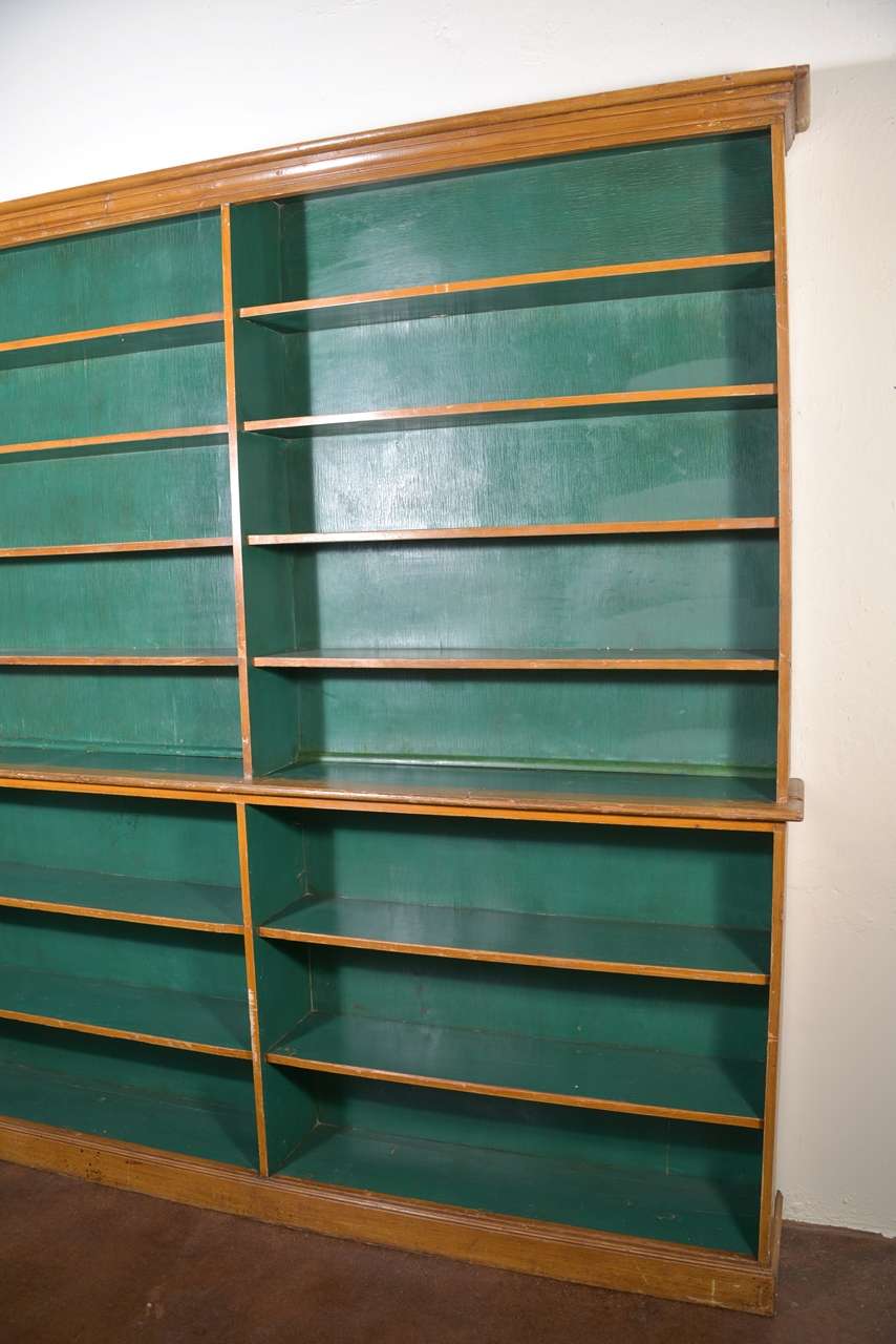 Mid-20th Century Antique English Library Bookcase