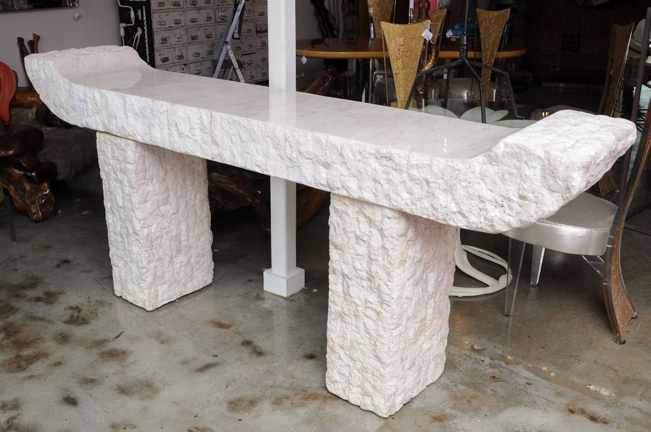 American Tesselated Rock Console
