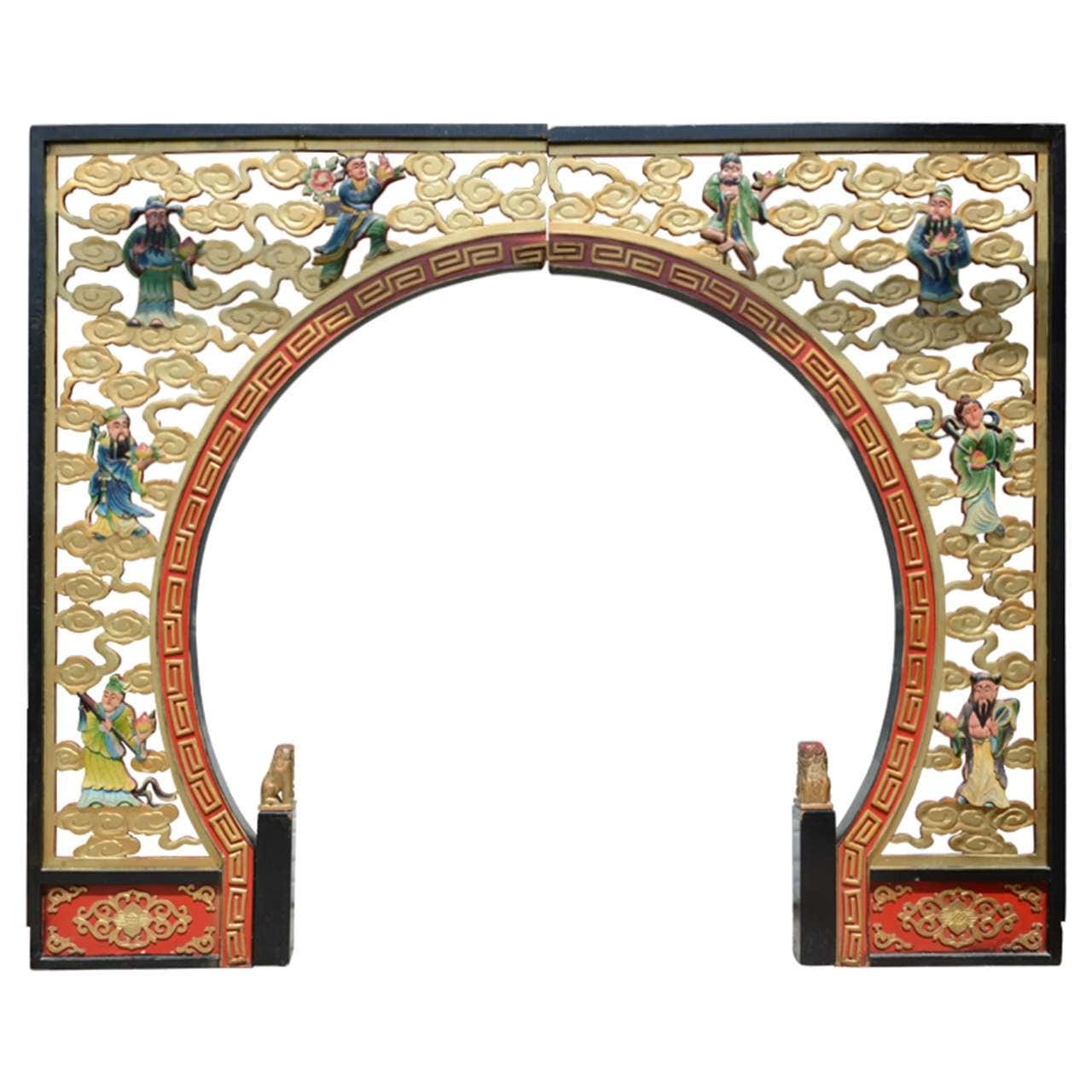 Giant Chinese Archway at 1stDibs
