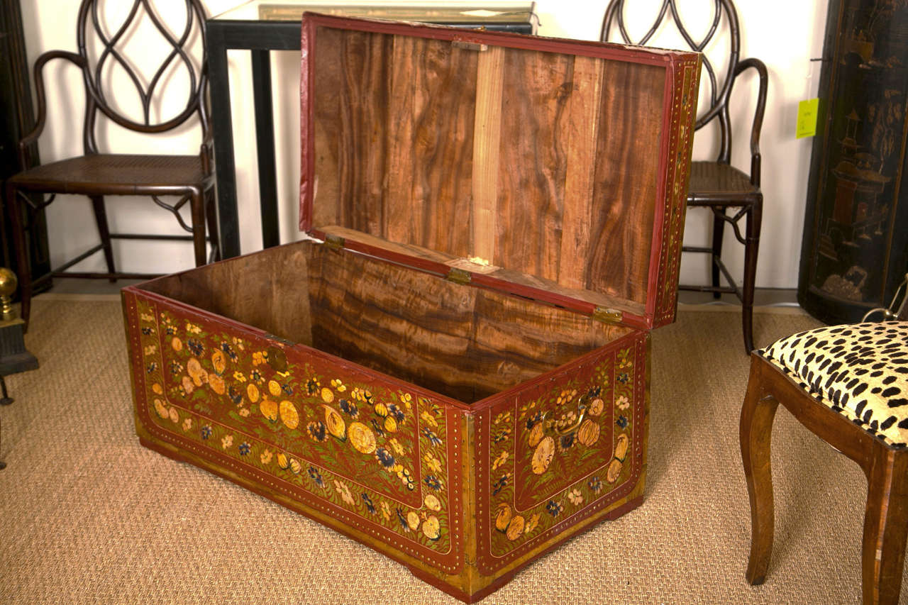 19th C Chinese Camphor Trunk 3
