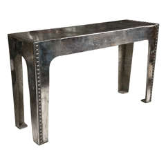Antique English Water Tank Sofa Table