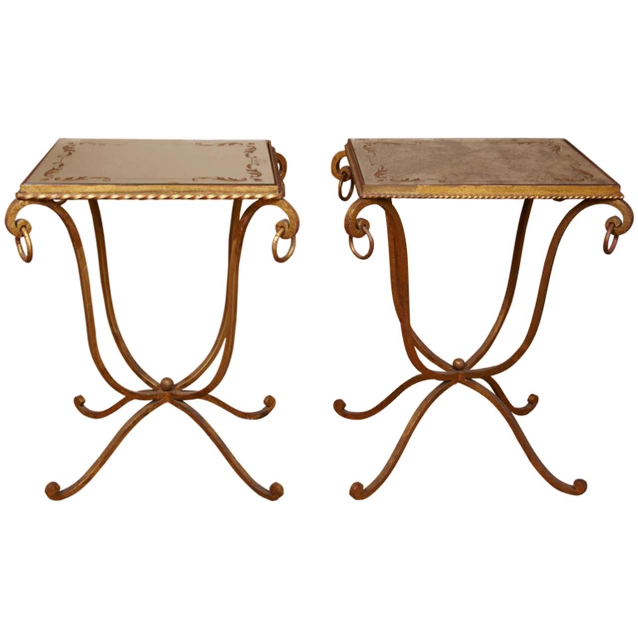 Pair Of Vintage French Side Tables