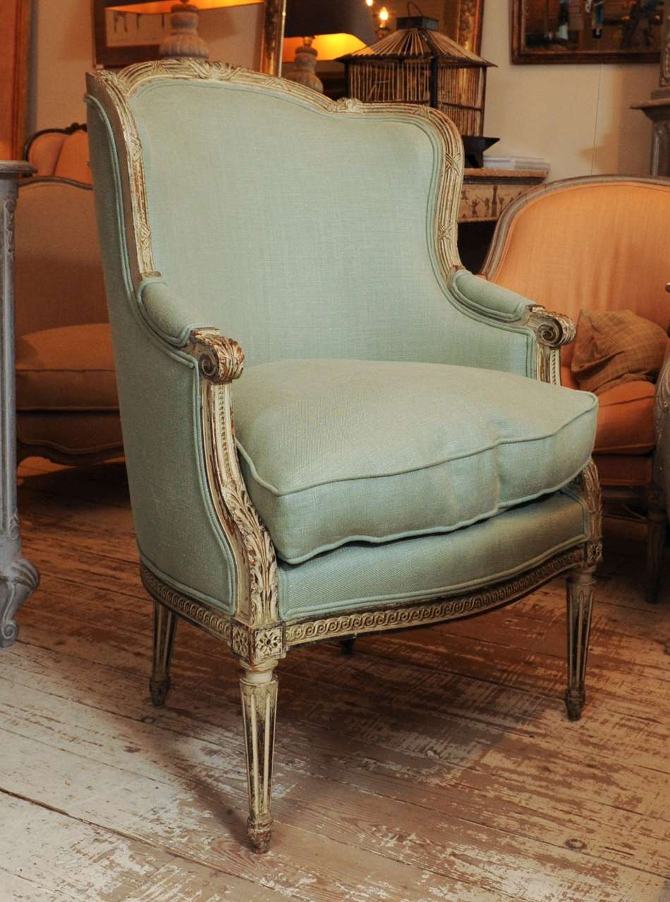 19th Century French Bergere 6