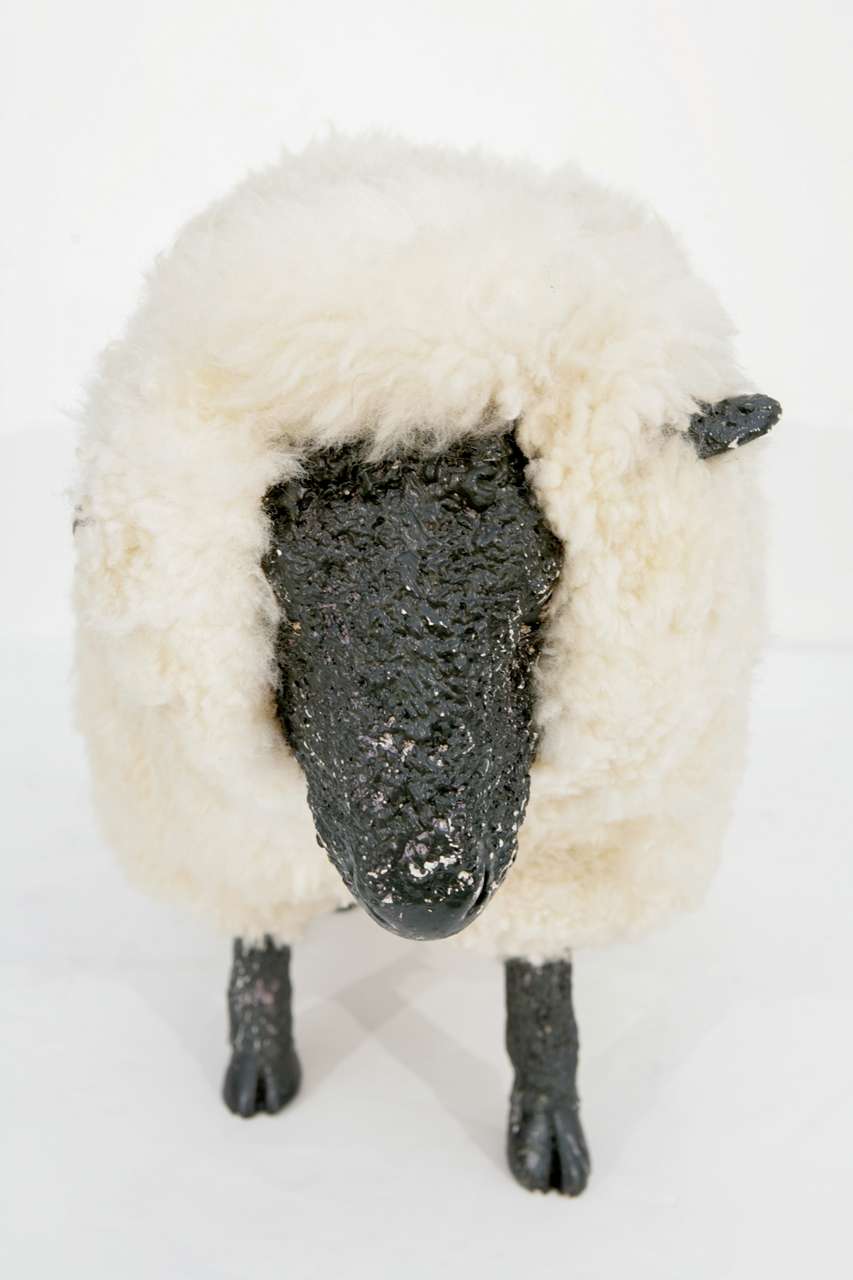 French Francois Xavier Lalanne Style Vintage Sheep Sculpture