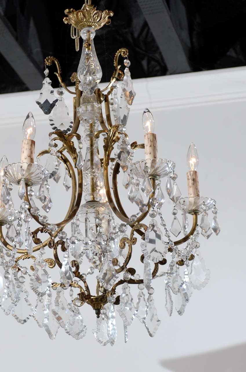 19th century rococo chandelier