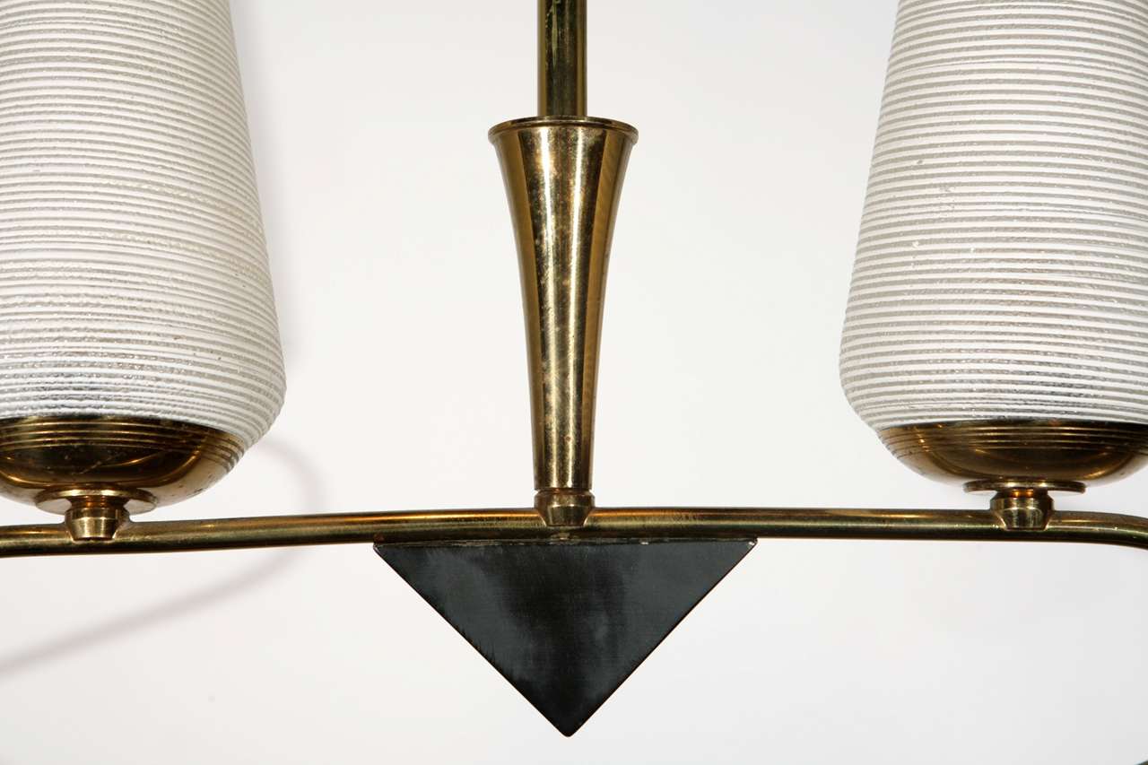 Brass Mid-Century Italian Fixture