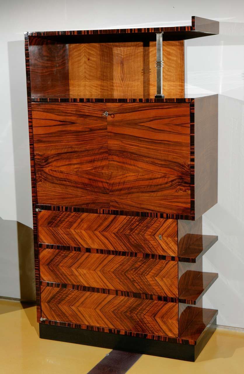 Hungarian Art Deco/Modernist Bookcase