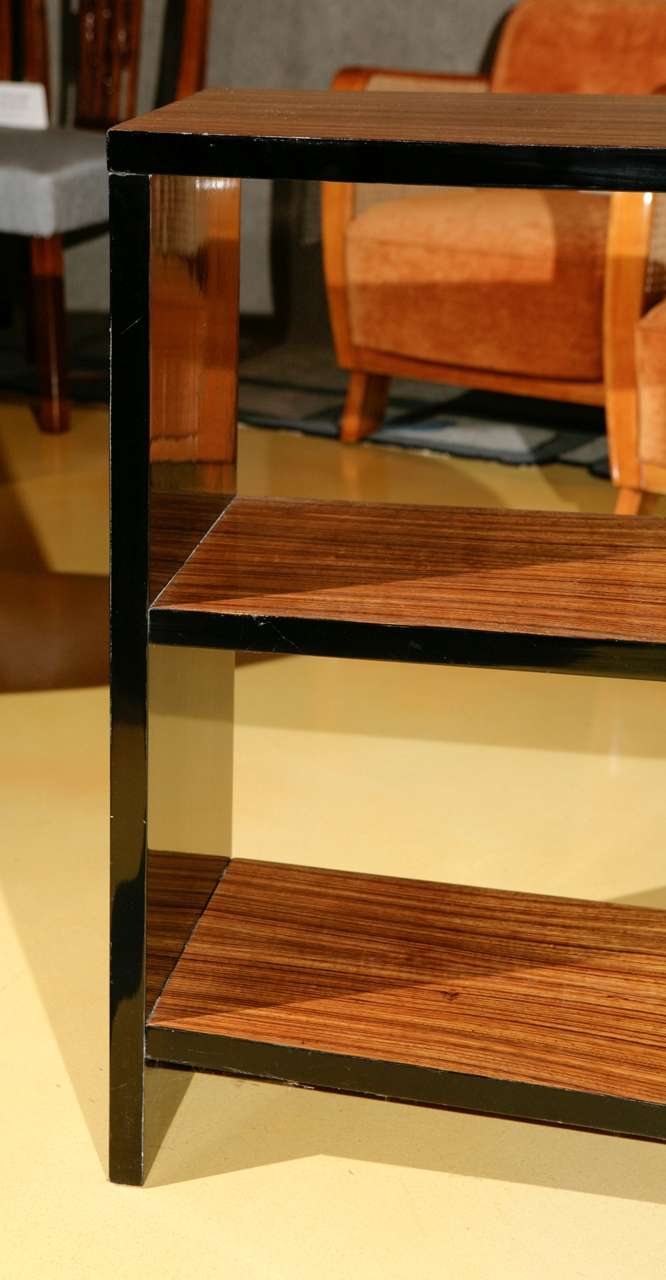 Modernist Shelf Unit/Side Table In Good Condition For Sale In Beverly Hills, CA