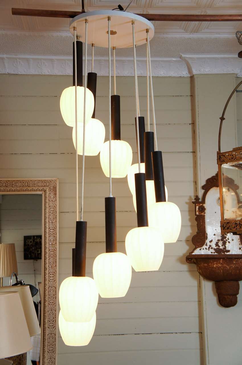 Cascading Mid Century Fixture