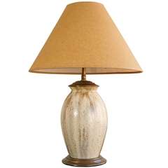 American Art Pottery Lamp