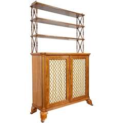 English 19th Century Rosewood Cabinet