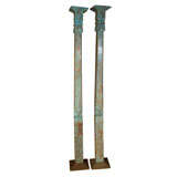 Pair of Balinese Columns 70" tall