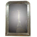 Louis Philippe Silver Gilt Mirror
