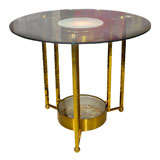 Illuminated Dorothy Draper Thorpe Side Table