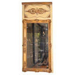 Rococo French Giltwood Trumeau Mirror 5