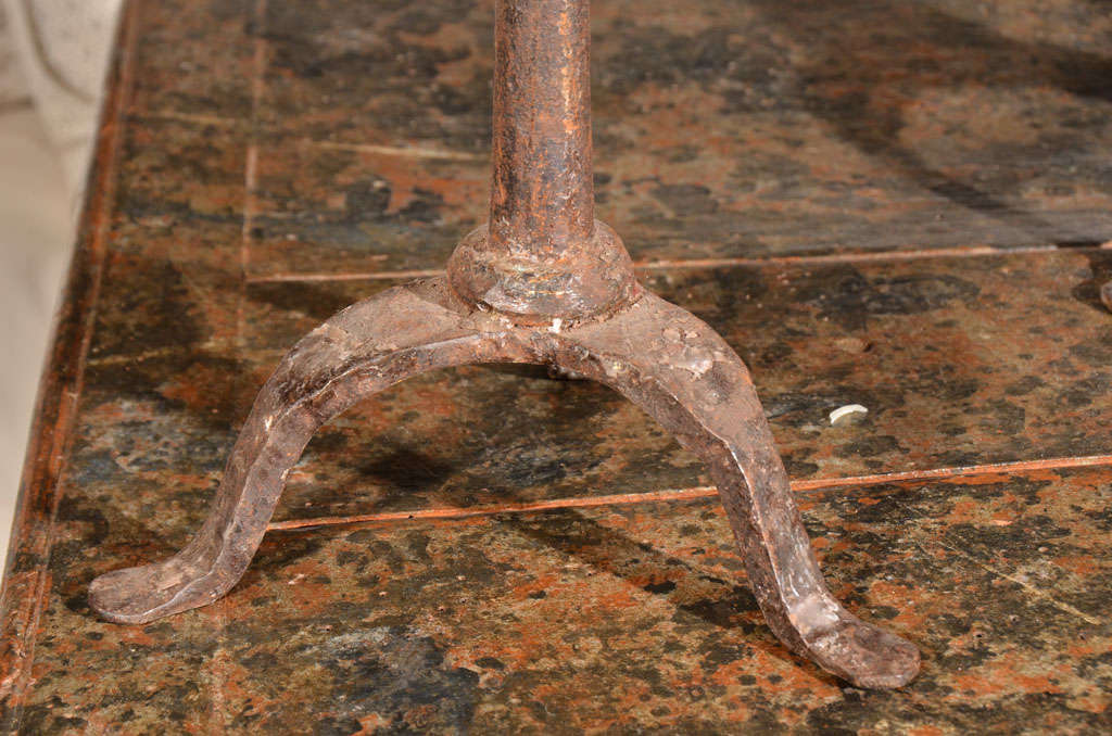 Forged Iron Candlestands For Sale 2