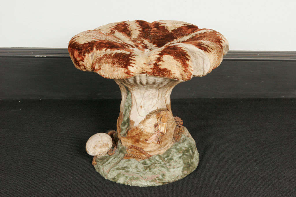 French Mushroom Stool In Excellent Condition For Sale In London, GB