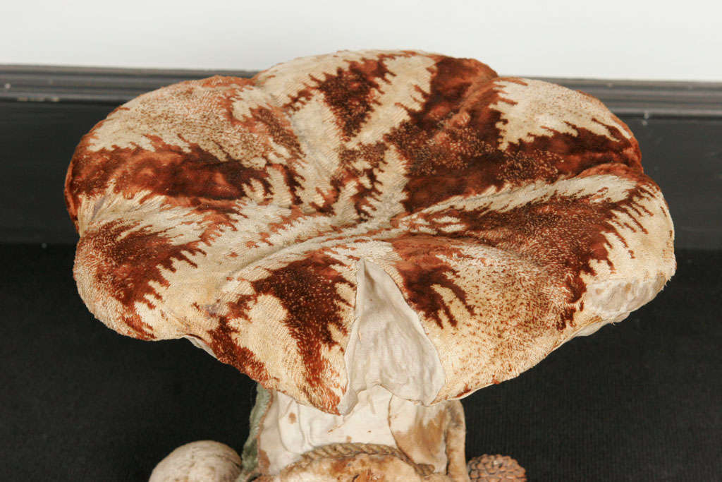 19th Century French Mushroom Stool For Sale