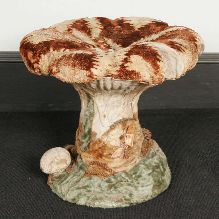 French Mushroom Stool For Sale 6