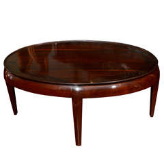 Sue Et Mare Rosewood & Mahogany Cocktail Table