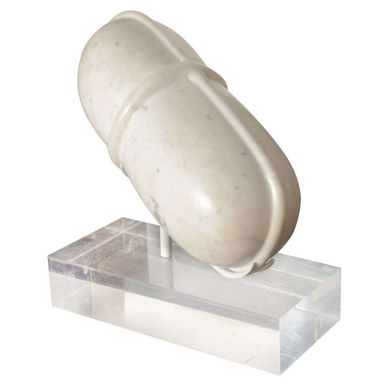 Alma Allen sculpture -" The Pill" For Sale
