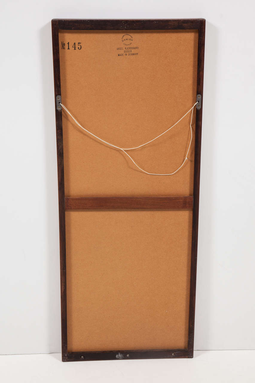 Aksel Kjaersgaard Rectangular Mirror In Excellent Condition In New York, NY