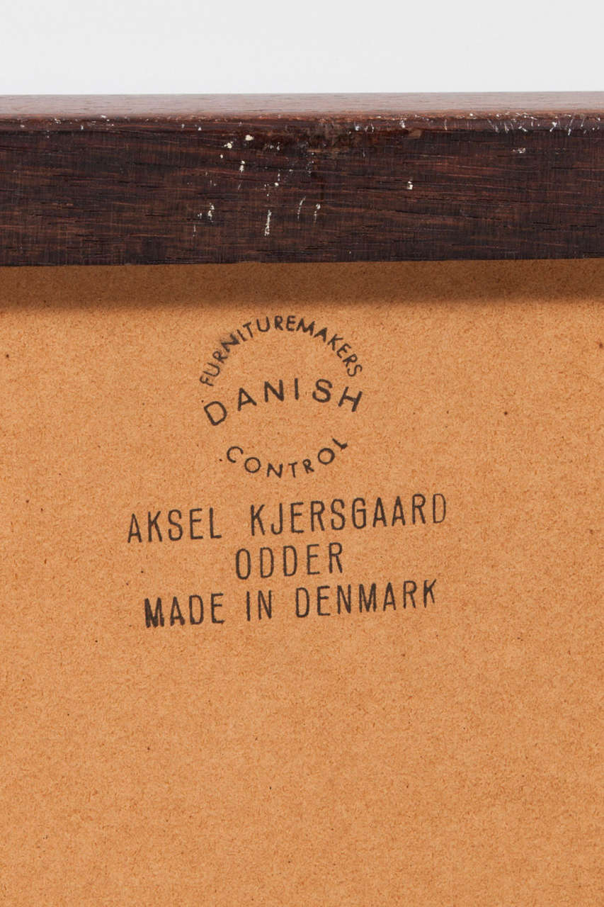 Mid-20th Century Aksel Kjaersgaard Rectangular Mirror