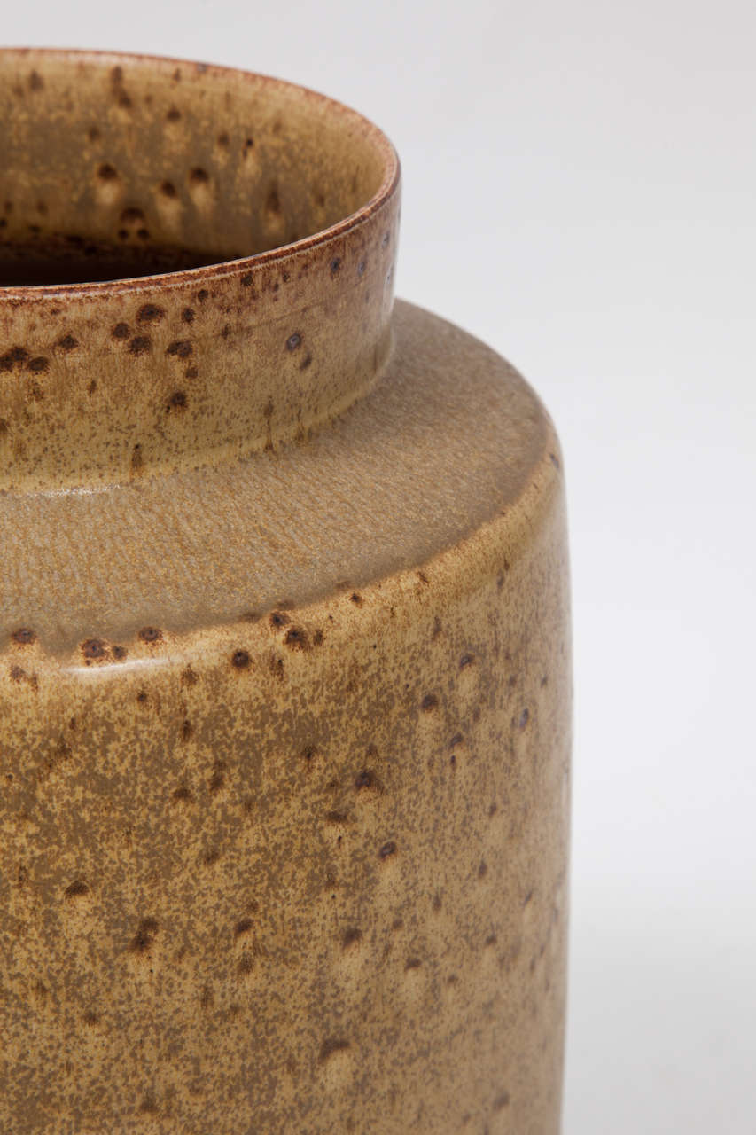 Stoneware Vase by Per Linnemann Schmidt for Palshus In Excellent Condition For Sale In New York, NY