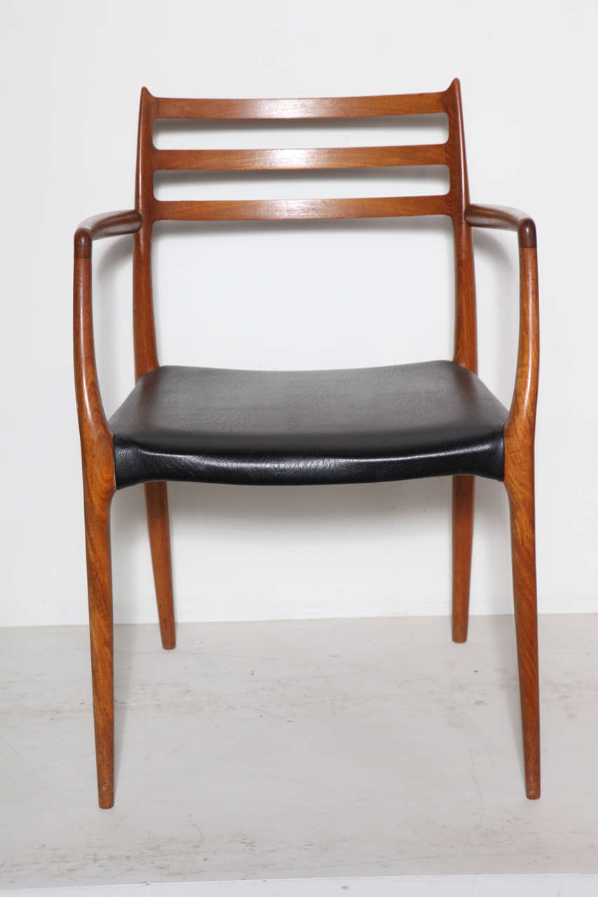 Niels Moller #78 Teak Dining Chairs, Set of Seven 1