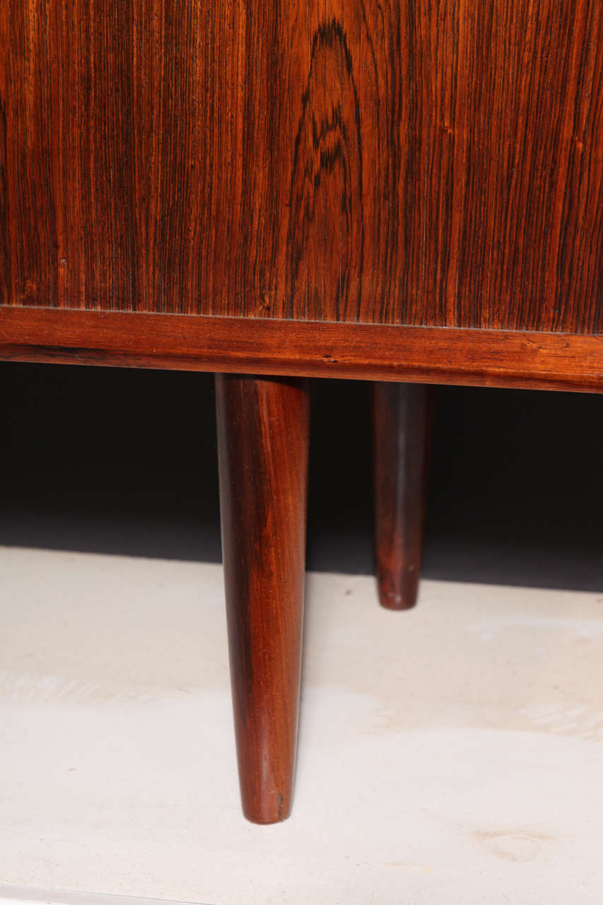 Oiled Rosewood Credenza by Henning Kjaernulf