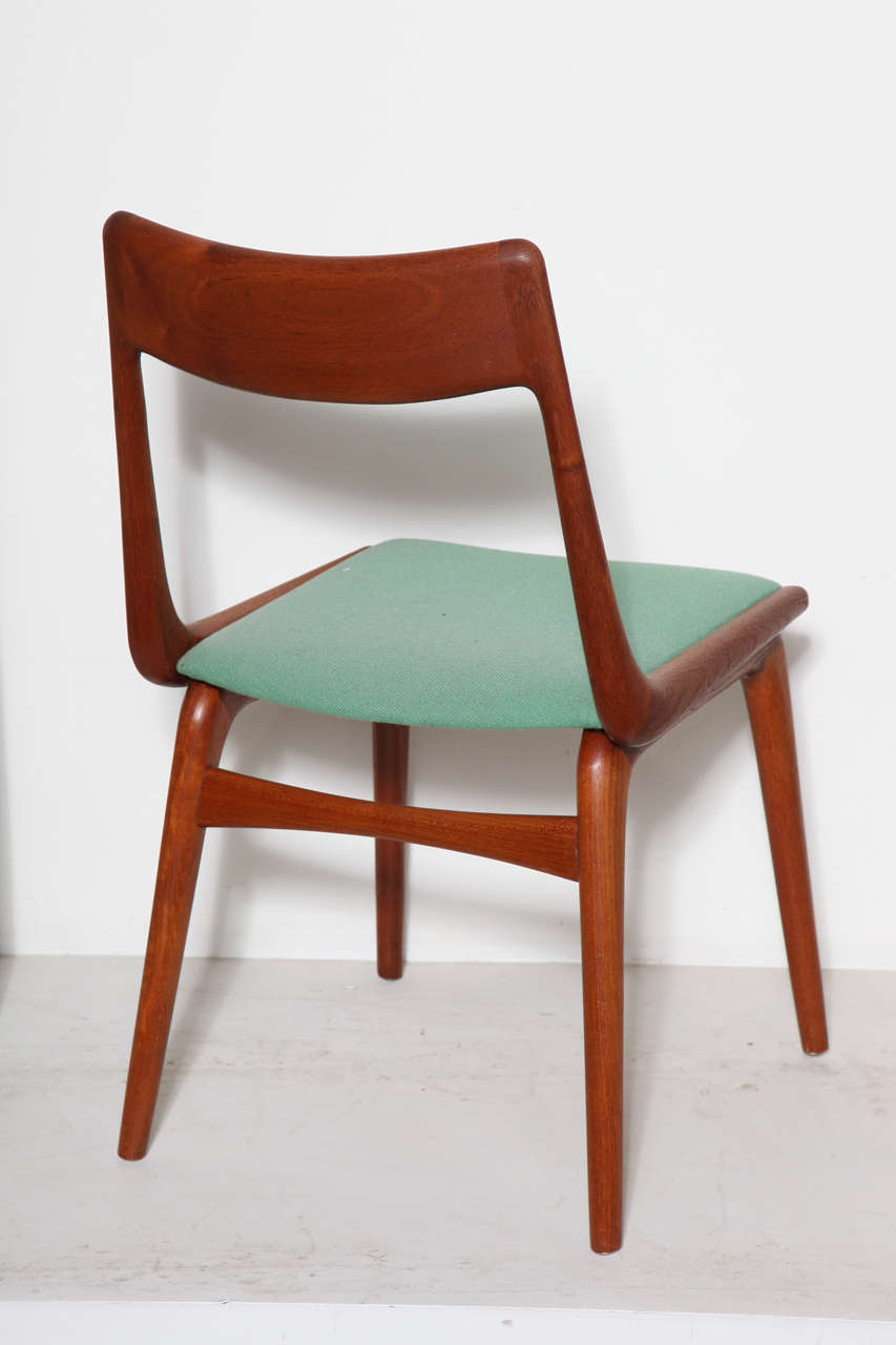 20th Century Boomerang Chairs by Erik Christiansen, (Set of 10)