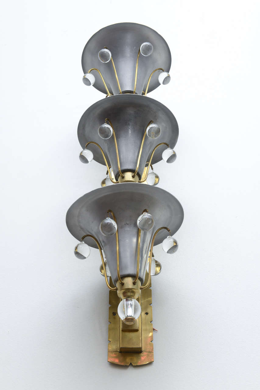 Pair of French Art Deco Sconces 2