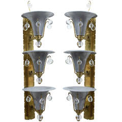 Pair of French Art Deco Sconces