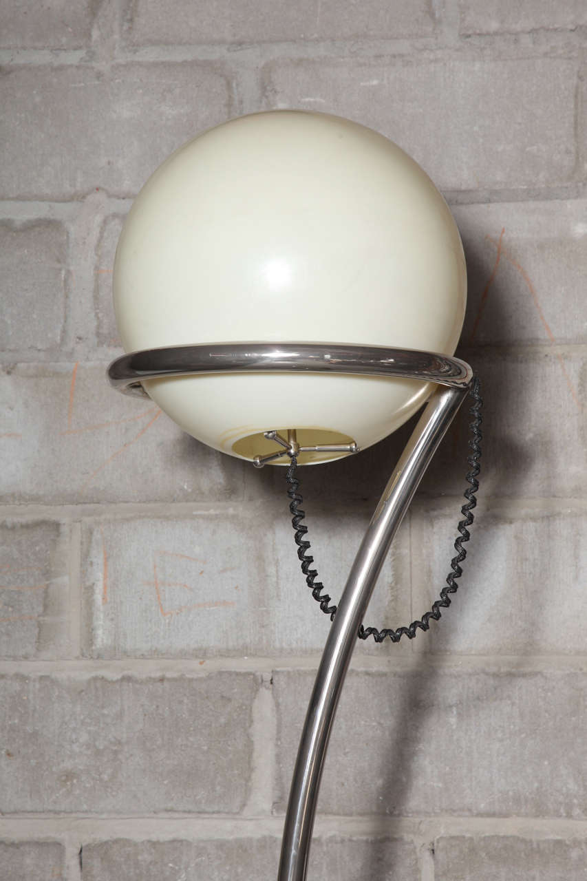 Mid-Century Modern Mid Century Chrome Floor Lamp