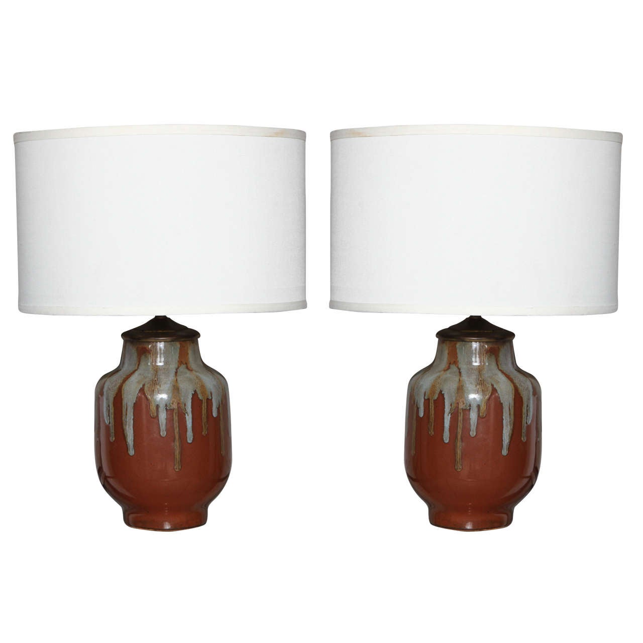 Drip Glaze Ceramic Lamps