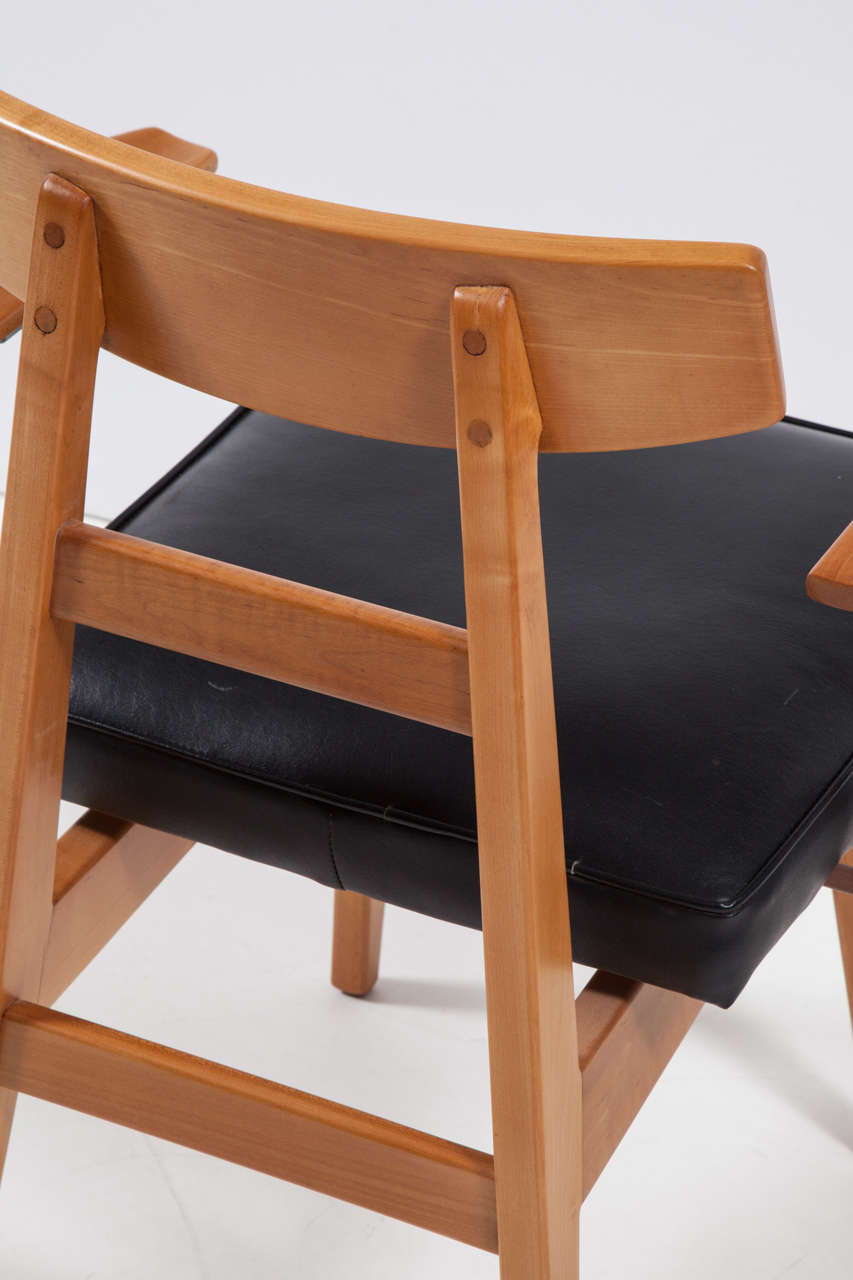 Maple Armchair by Jens Risom For Sale 1