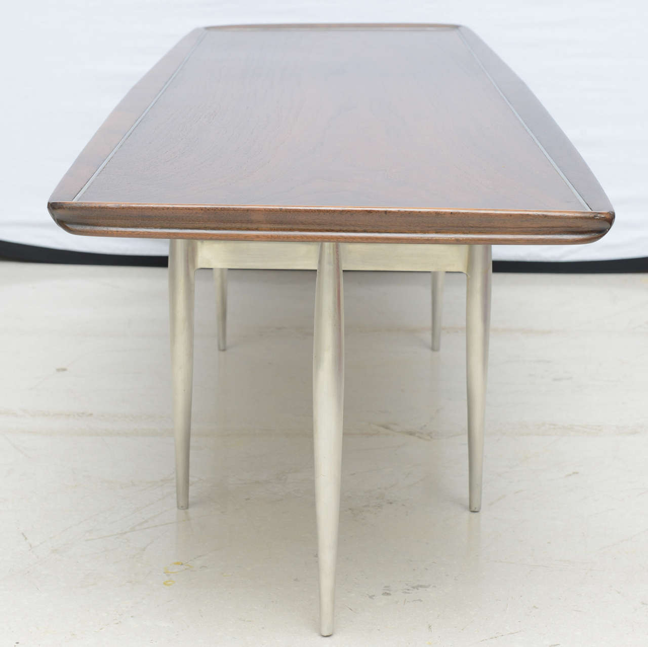 Aluminum Mid-Century Modern Donald Deskey Coffee Table