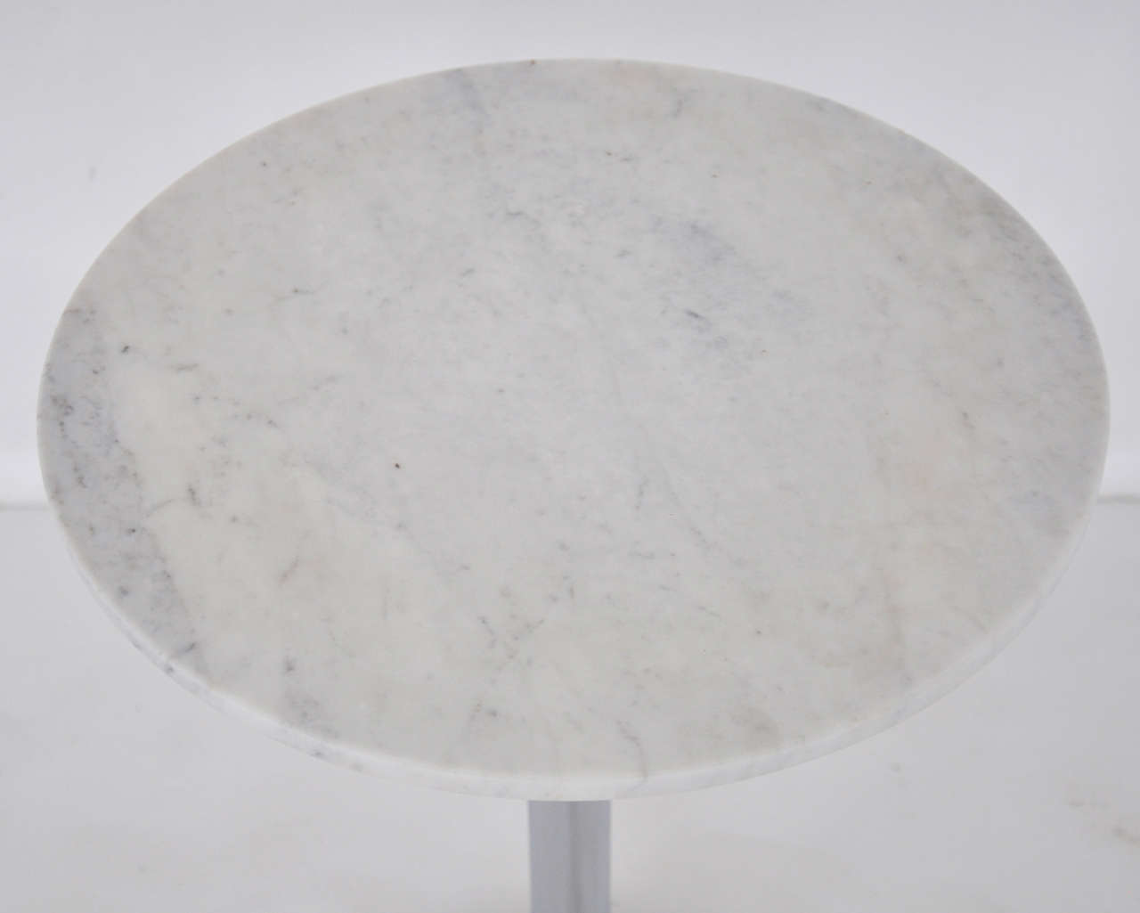 American Hugh Acton Marble Side Table